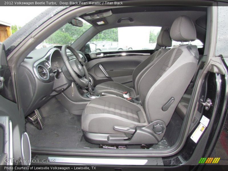  2012 Beetle Turbo Titan Black Interior