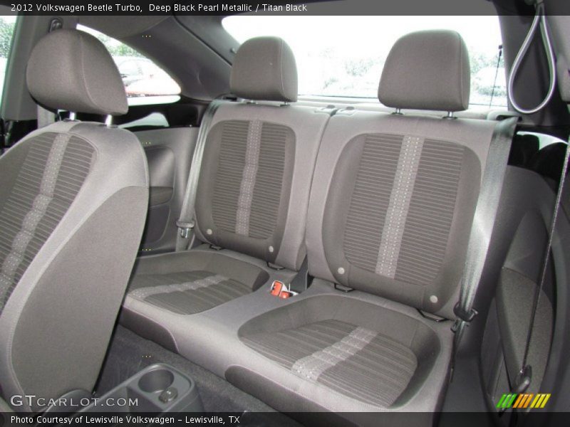 Rear Seat of 2012 Beetle Turbo