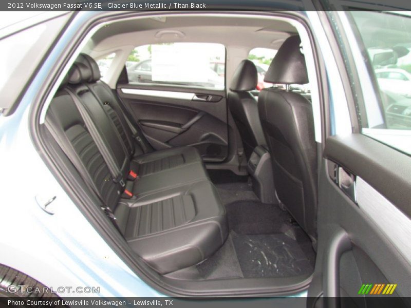 Glacier Blue Metallic / Titan Black 2012 Volkswagen Passat V6 SE