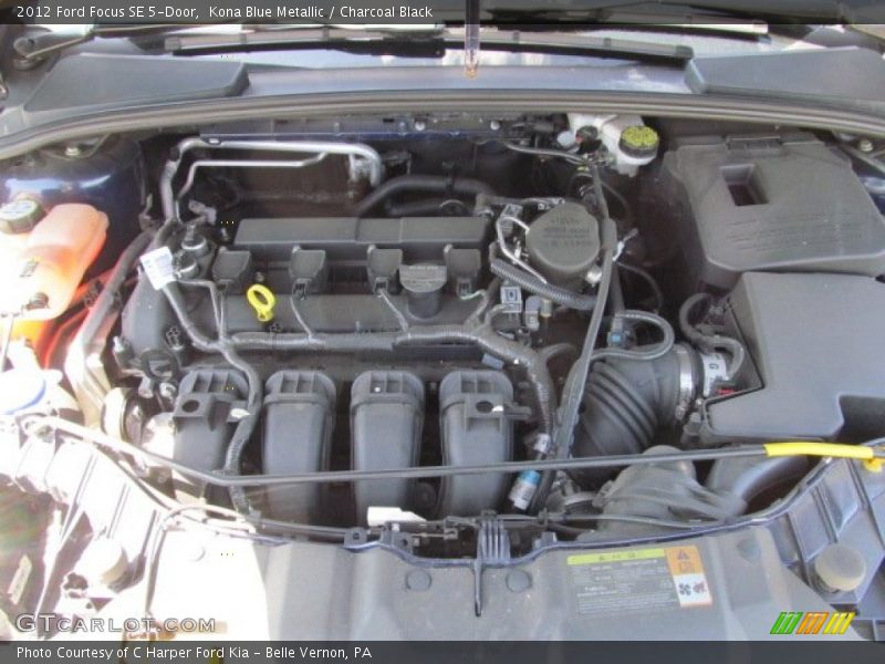 Kona Blue Metallic / Charcoal Black 2012 Ford Focus SE 5-Door