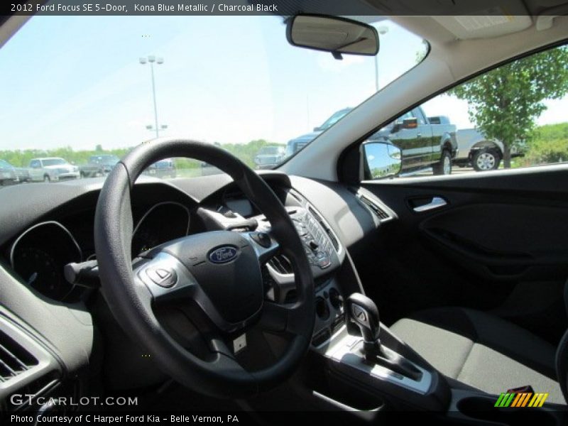 Kona Blue Metallic / Charcoal Black 2012 Ford Focus SE 5-Door