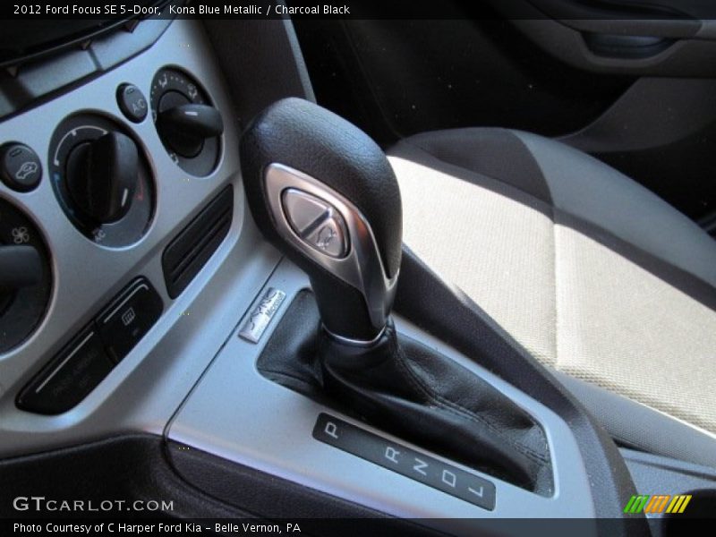 Kona Blue Metallic / Charcoal Black 2012 Ford Focus SE 5-Door