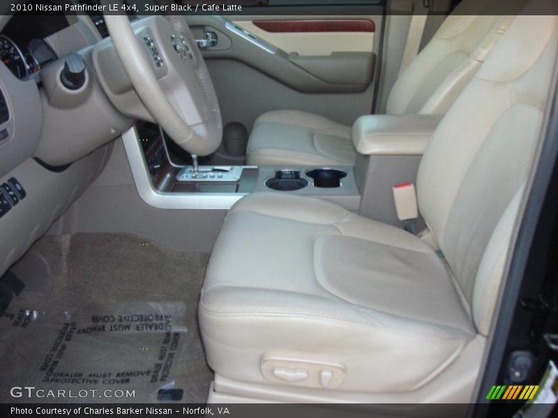 Super Black / Cafe Latte 2010 Nissan Pathfinder LE 4x4