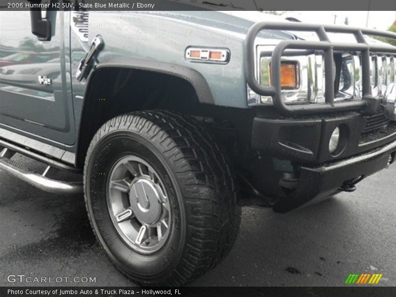 Slate Blue Metallic / Ebony 2006 Hummer H2 SUV