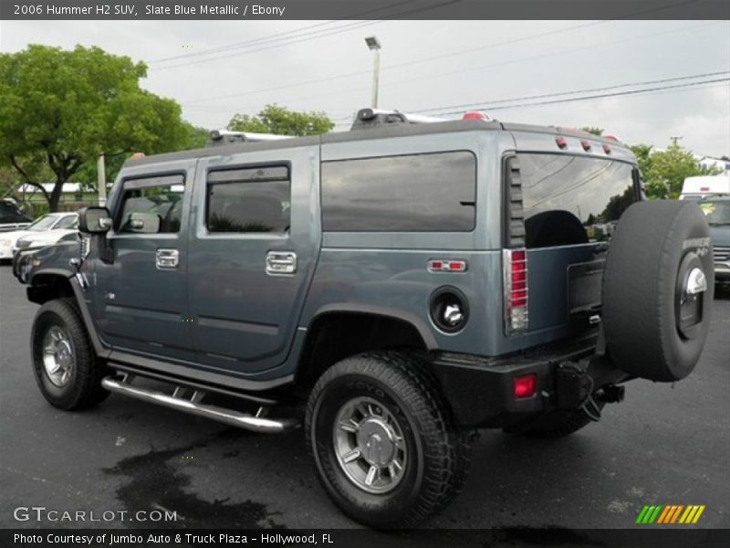 Slate Blue Metallic / Ebony 2006 Hummer H2 SUV
