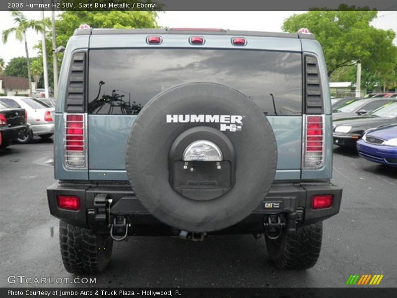 Slate Blue Metallic / Ebony 2006 Hummer H2 SUV
