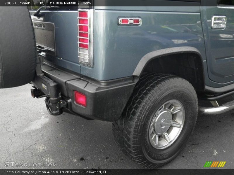 Slate Blue Metallic / Ebony 2006 Hummer H2 SUV