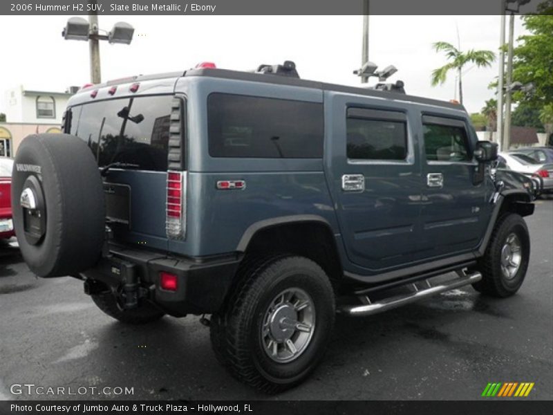 Slate Blue Metallic / Ebony 2006 Hummer H2 SUV