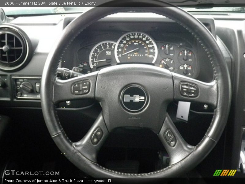 Slate Blue Metallic / Ebony 2006 Hummer H2 SUV