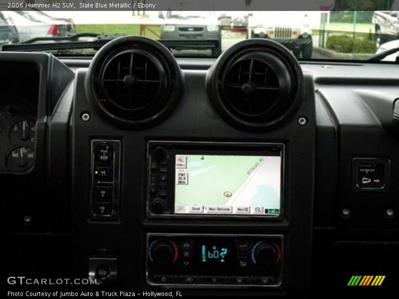 Slate Blue Metallic / Ebony 2006 Hummer H2 SUV