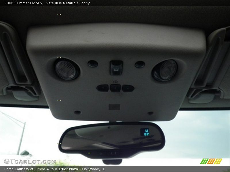 Slate Blue Metallic / Ebony 2006 Hummer H2 SUV