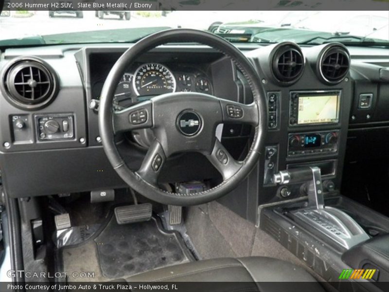 Slate Blue Metallic / Ebony 2006 Hummer H2 SUV