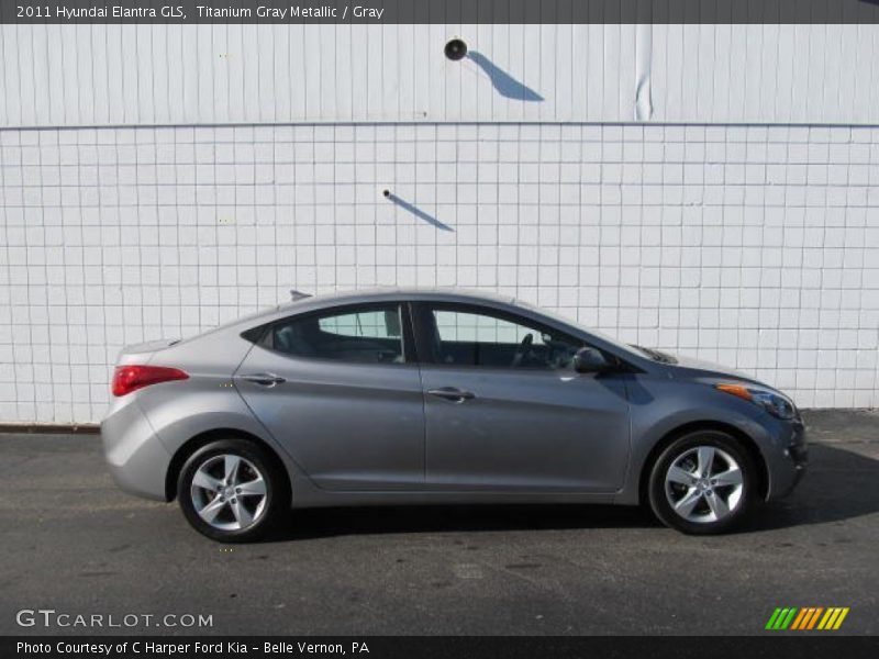 Titanium Gray Metallic / Gray 2011 Hyundai Elantra GLS