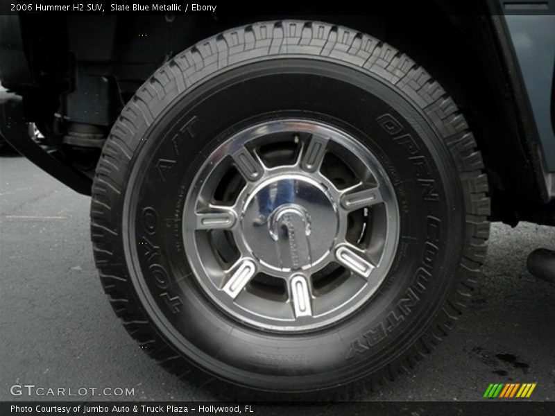 Slate Blue Metallic / Ebony 2006 Hummer H2 SUV