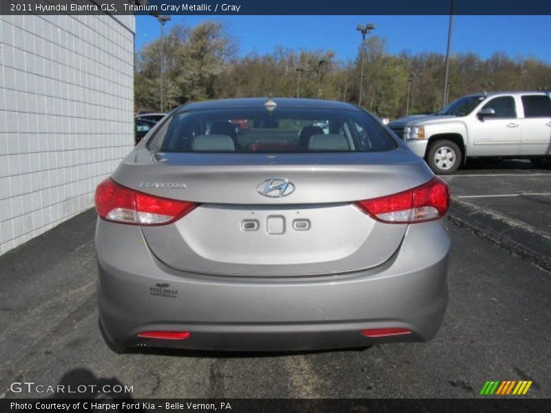 Titanium Gray Metallic / Gray 2011 Hyundai Elantra GLS