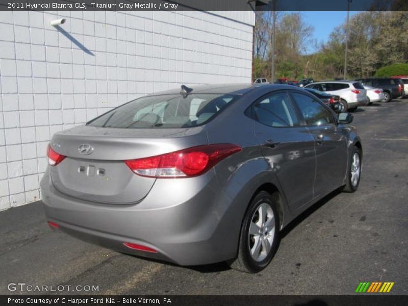 Titanium Gray Metallic / Gray 2011 Hyundai Elantra GLS