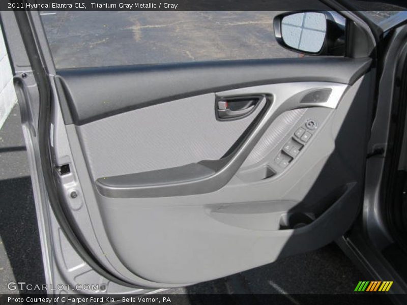 Titanium Gray Metallic / Gray 2011 Hyundai Elantra GLS