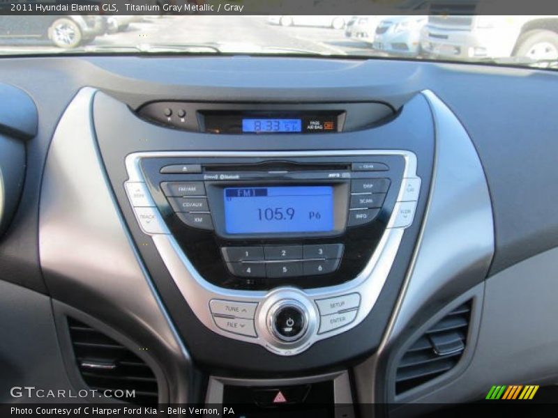 Titanium Gray Metallic / Gray 2011 Hyundai Elantra GLS