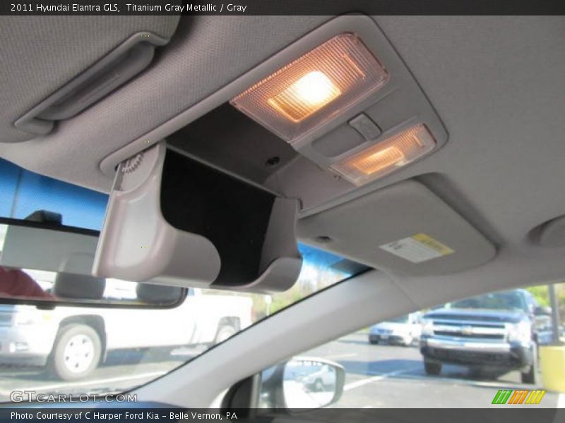 Titanium Gray Metallic / Gray 2011 Hyundai Elantra GLS