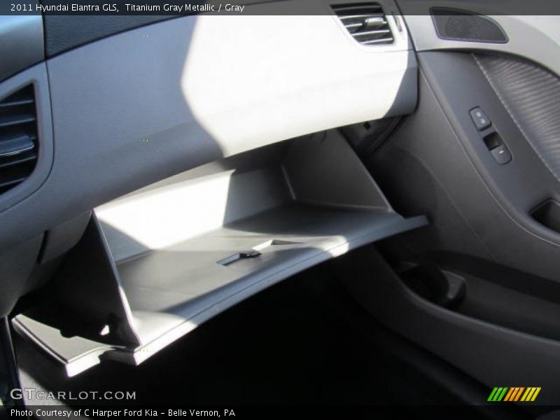 Titanium Gray Metallic / Gray 2011 Hyundai Elantra GLS