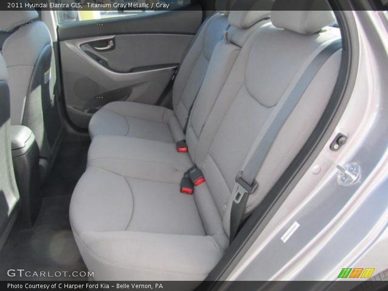 Titanium Gray Metallic / Gray 2011 Hyundai Elantra GLS