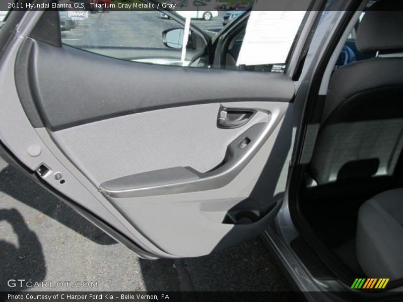 Titanium Gray Metallic / Gray 2011 Hyundai Elantra GLS