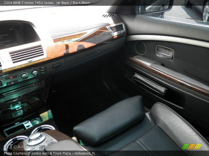 Jet Black / Black/Black 2004 BMW 7 Series 745Li Sedan