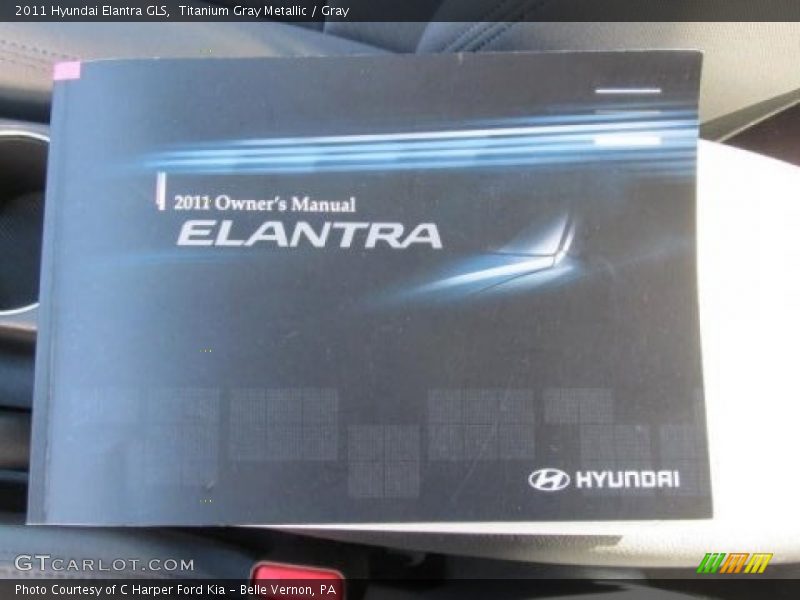 Titanium Gray Metallic / Gray 2011 Hyundai Elantra GLS