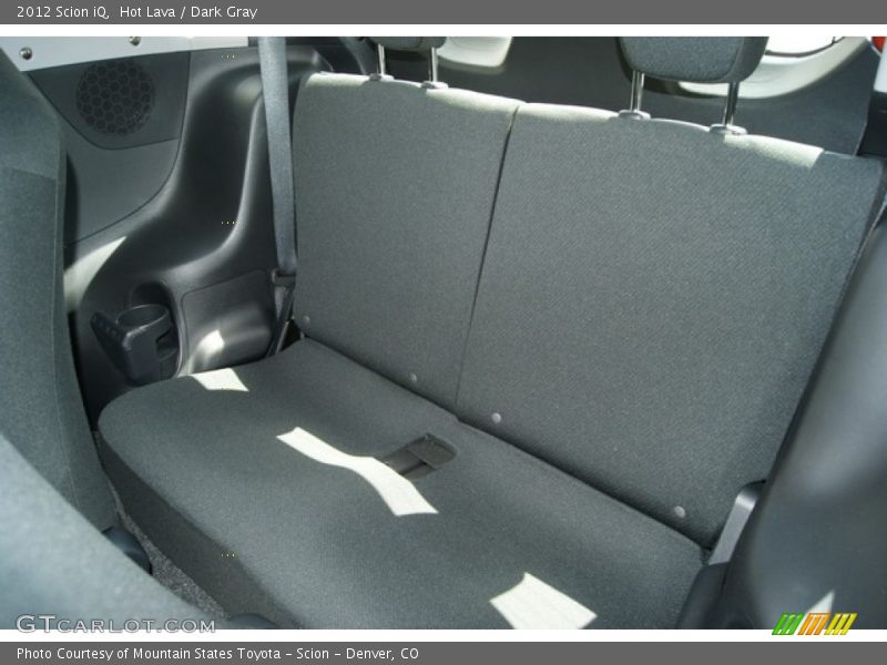 Hot Lava / Dark Gray 2012 Scion iQ