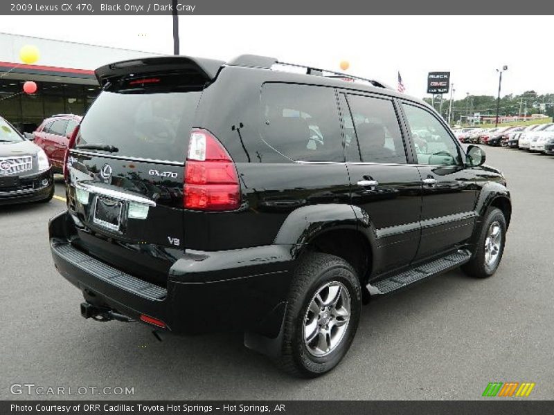Black Onyx / Dark Gray 2009 Lexus GX 470
