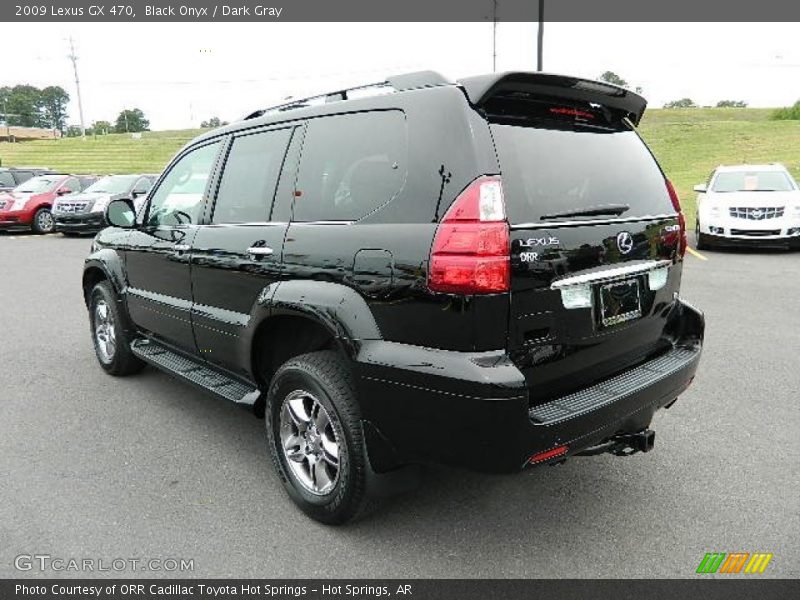 Black Onyx / Dark Gray 2009 Lexus GX 470