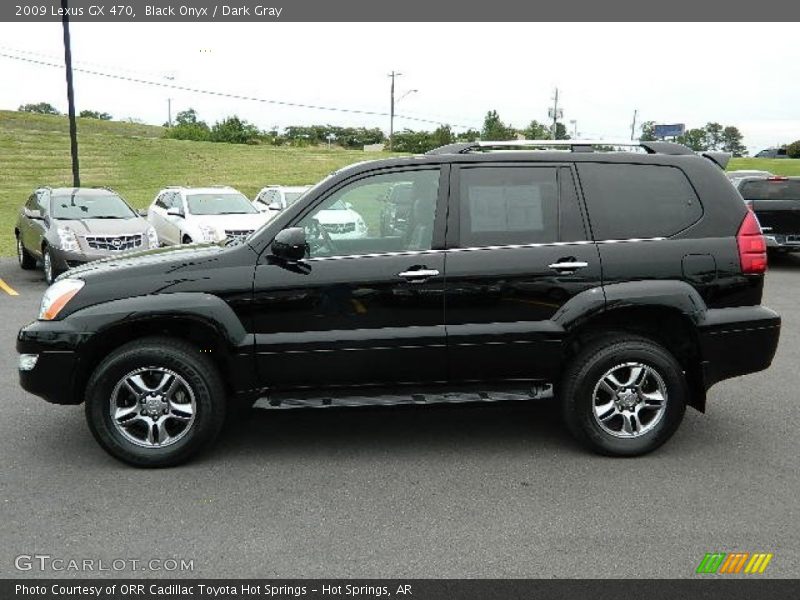 Black Onyx / Dark Gray 2009 Lexus GX 470