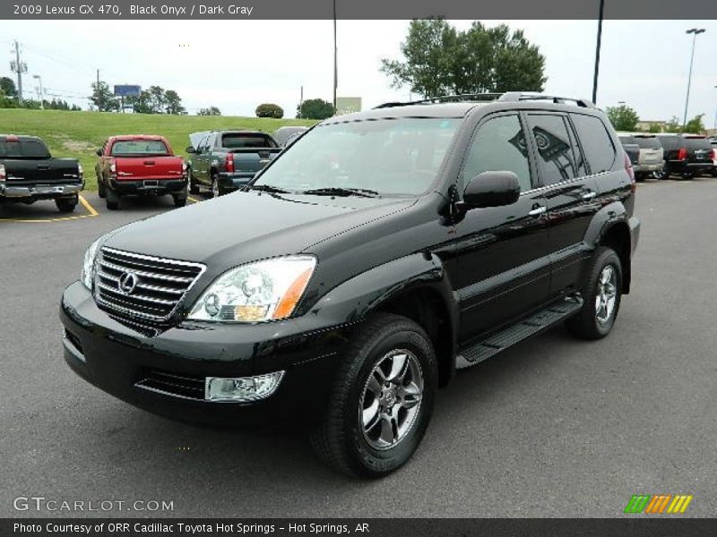 Black Onyx / Dark Gray 2009 Lexus GX 470