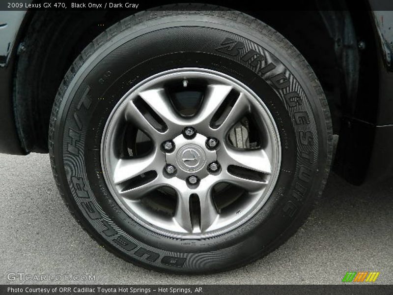 Black Onyx / Dark Gray 2009 Lexus GX 470