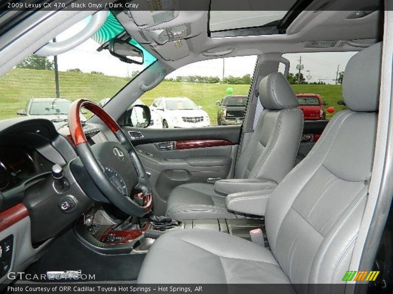 Black Onyx / Dark Gray 2009 Lexus GX 470