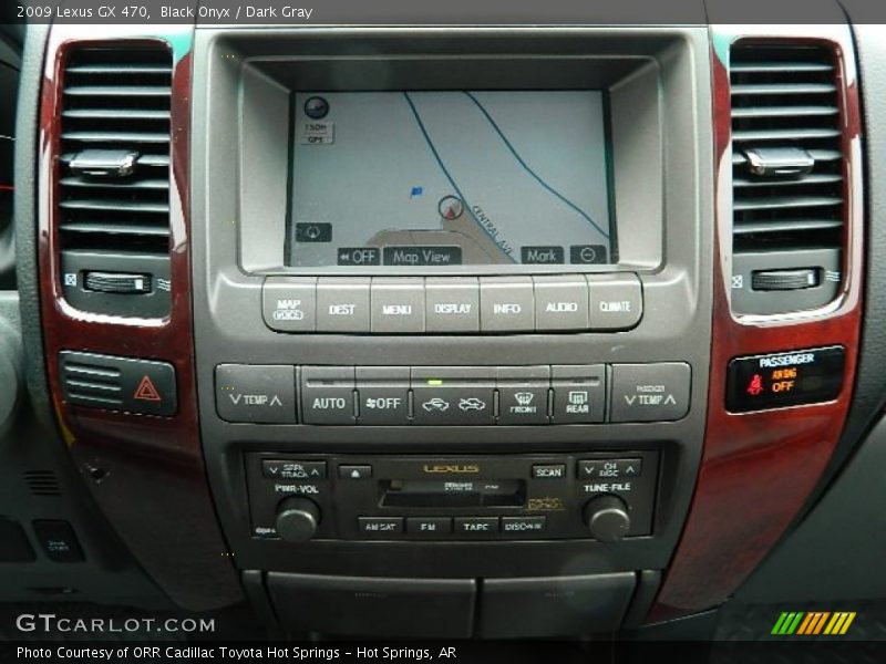 Black Onyx / Dark Gray 2009 Lexus GX 470