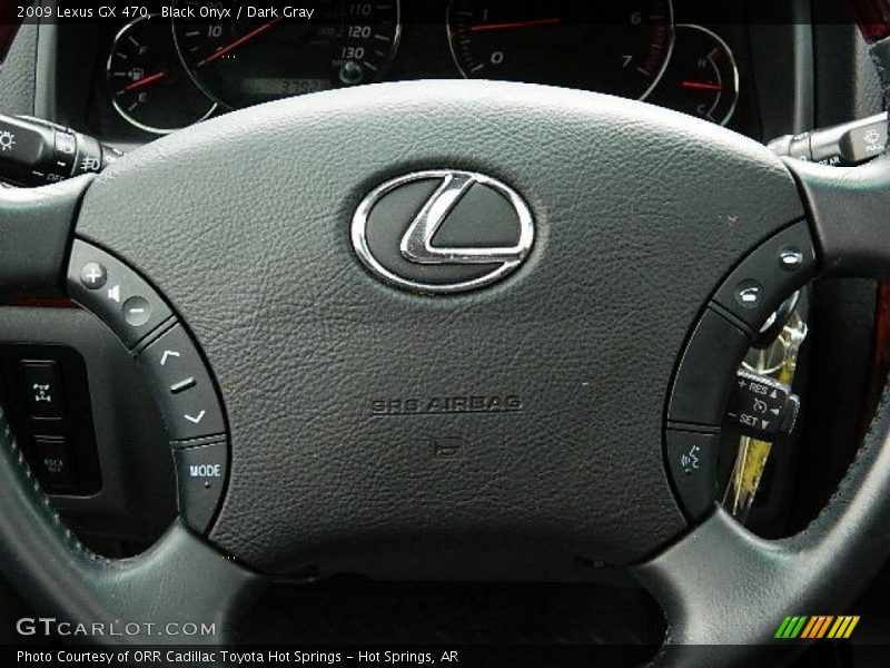 Black Onyx / Dark Gray 2009 Lexus GX 470