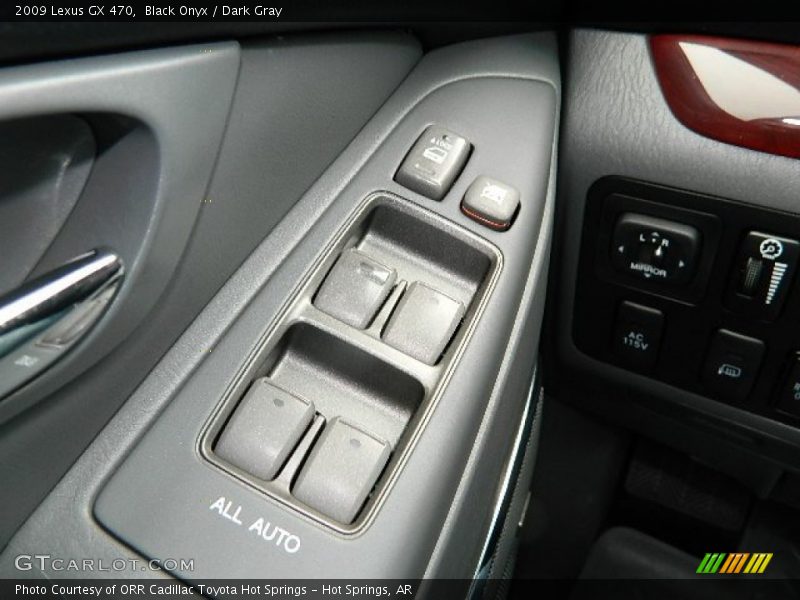 Black Onyx / Dark Gray 2009 Lexus GX 470