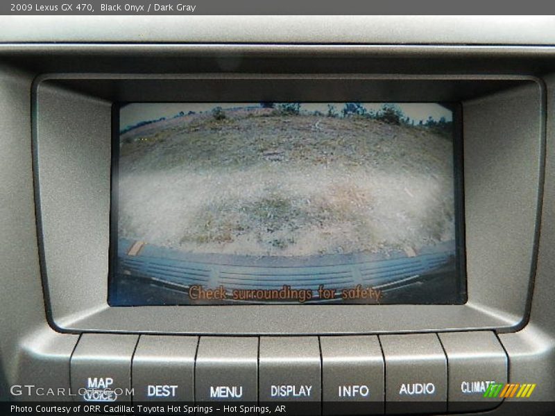 Black Onyx / Dark Gray 2009 Lexus GX 470