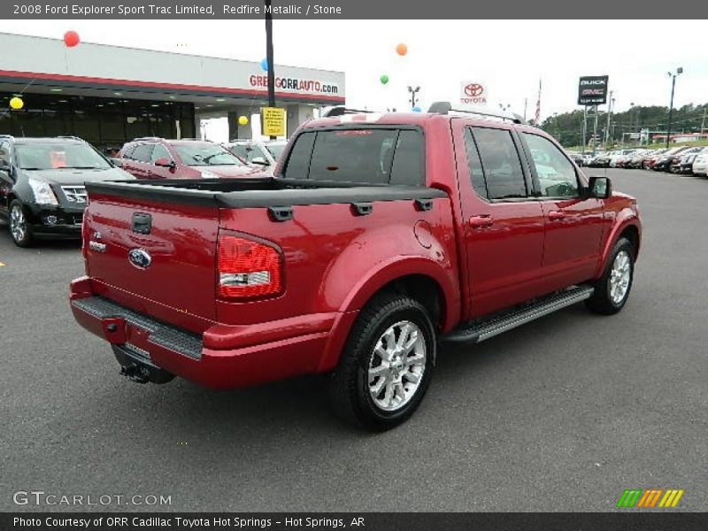 Redfire Metallic / Stone 2008 Ford Explorer Sport Trac Limited