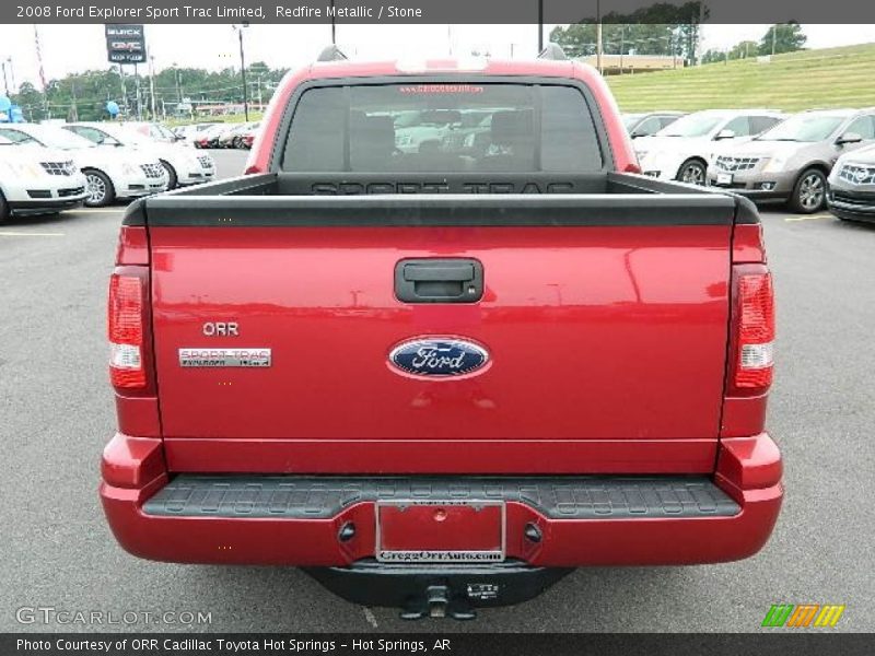 Redfire Metallic / Stone 2008 Ford Explorer Sport Trac Limited