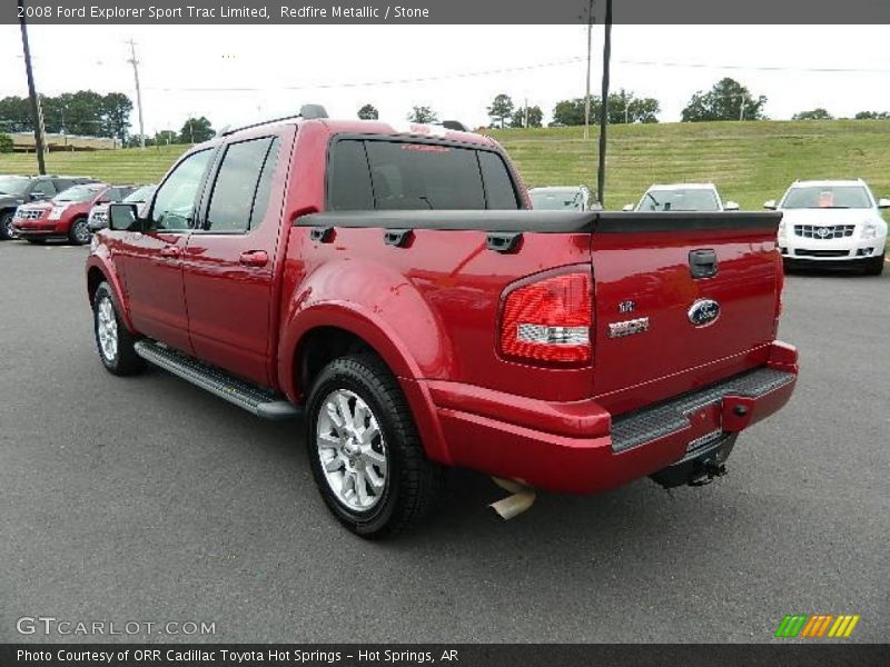 Redfire Metallic / Stone 2008 Ford Explorer Sport Trac Limited