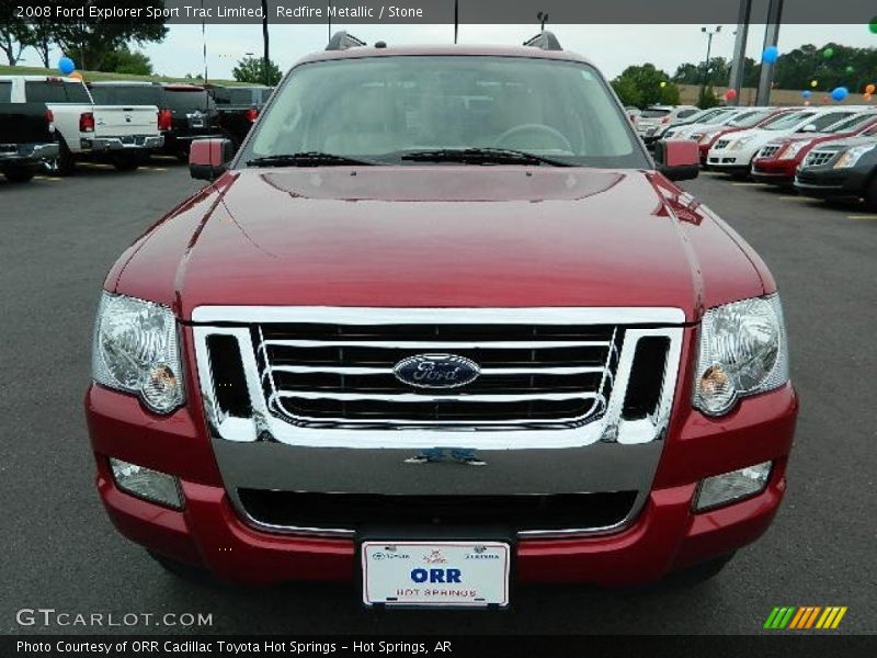 Redfire Metallic / Stone 2008 Ford Explorer Sport Trac Limited