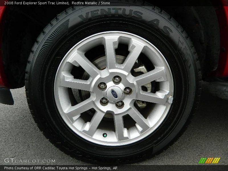 Redfire Metallic / Stone 2008 Ford Explorer Sport Trac Limited