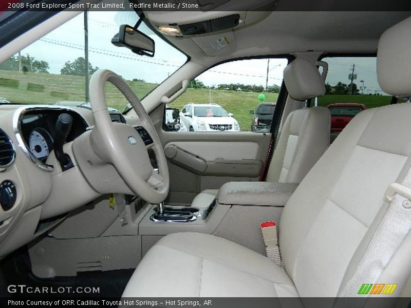 Redfire Metallic / Stone 2008 Ford Explorer Sport Trac Limited