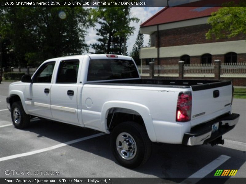 Summit White / Dark Charcoal 2005 Chevrolet Silverado 2500HD LS Crew Cab
