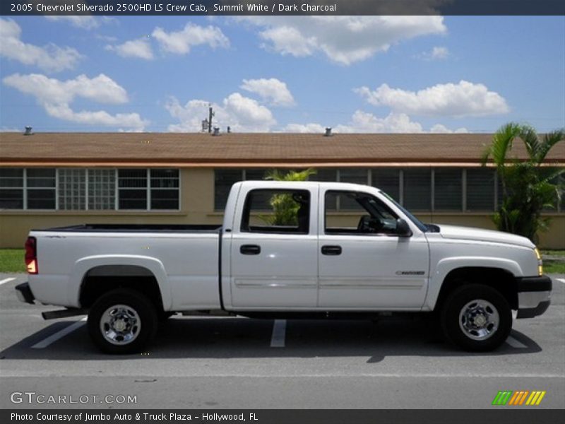 Summit White / Dark Charcoal 2005 Chevrolet Silverado 2500HD LS Crew Cab