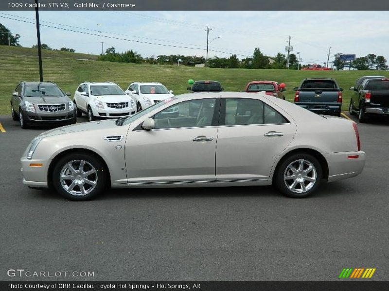 Gold Mist / Cashmere 2009 Cadillac STS V6