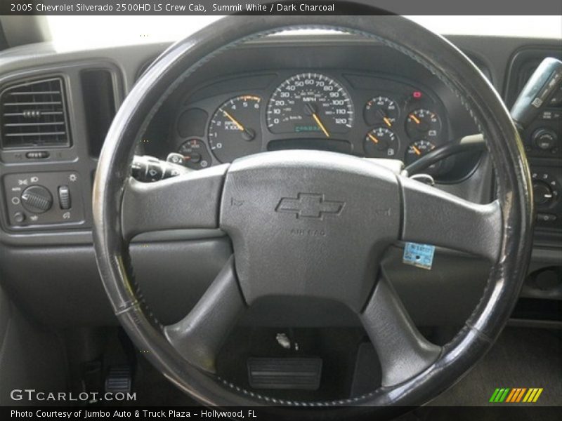  2005 Silverado 2500HD LS Crew Cab Steering Wheel
