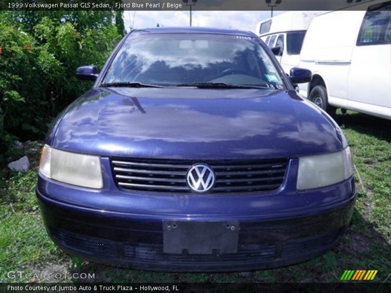 Fjord Blue Pearl / Beige 1999 Volkswagen Passat GLS Sedan